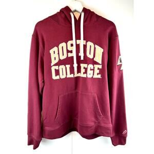 Boston College Stadium Eagles Hoodie Men’s L League Maroon Pullover Sweatshirt